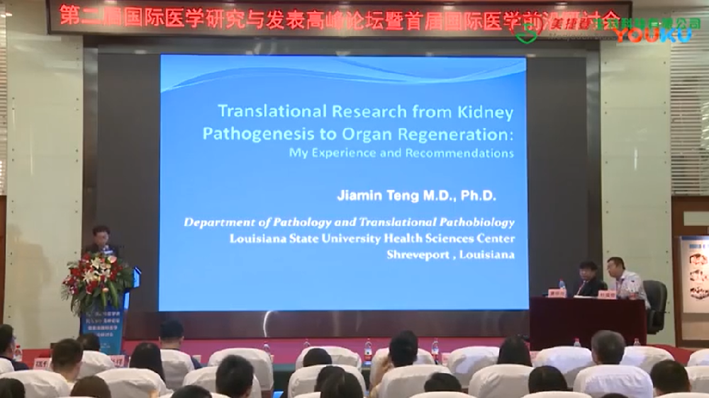 【Jiamin Teng】Translational Research from Kidney Pathogenesis to Organ Regeneration: My Experience and Recommendations