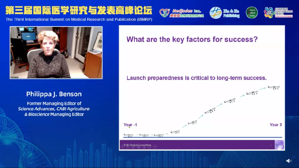 Philippa Jane Benson——Key factors in building successful journals（2021ISMRP）